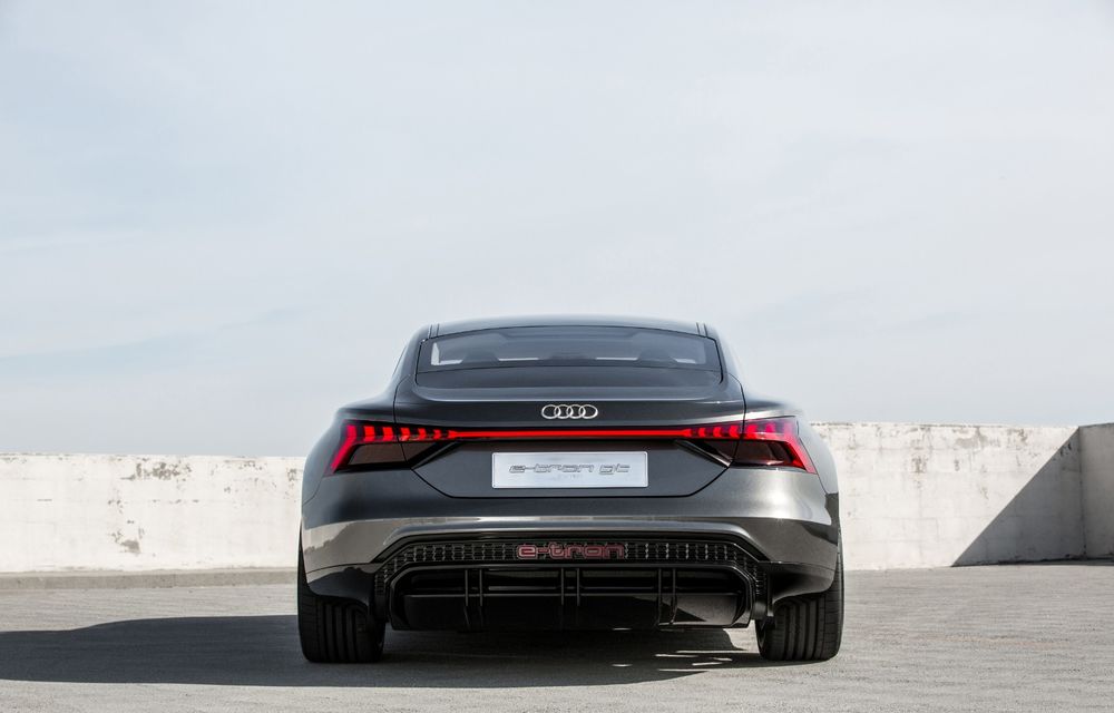 Audi e-tron GT Concept: sportiva electrică de 590 CP și cu autonomie de 400 de kilometri va fi noul rival al lui Tesla Model S din 2020 - Poza 2
