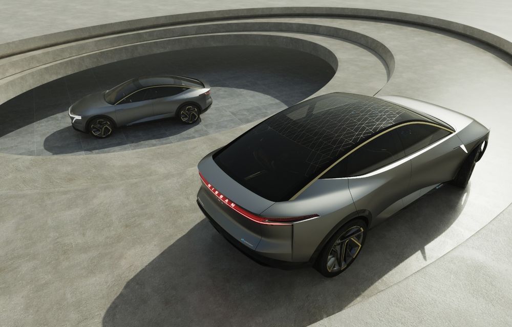 Nissan IMs: conceptul electric cu autonomie de peste 600 de kilometri anticipează un sedan sportiv - Poza 2