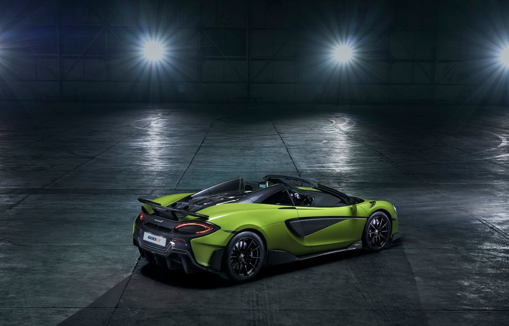 McLaren 600LT Spider: design exterior modificat, masă totală redusă și 2.9 secunde pentru sprintul 0-100 km/h - Poza 2