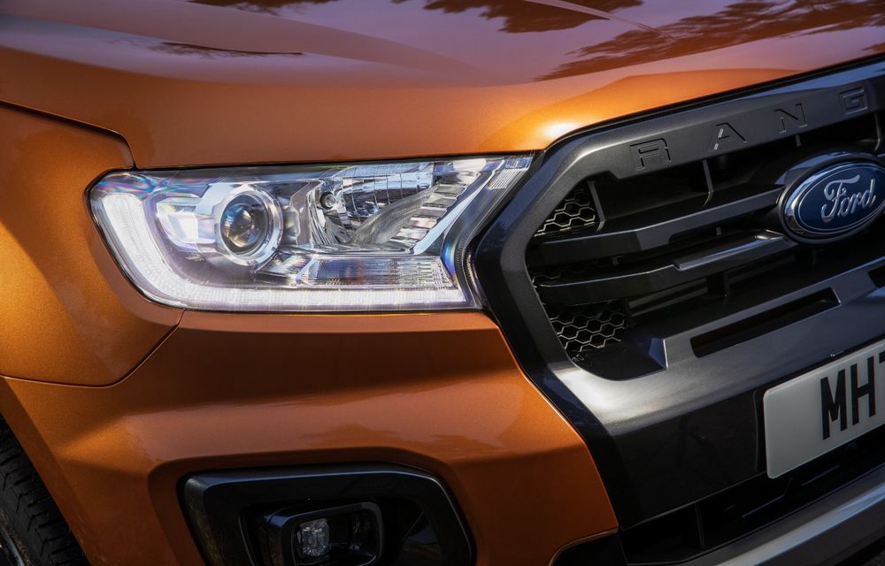 Noul Ford Ranger, imagini și detalii oficiale: noi motorizări diesel, transmisie automată cu 10 trepte și sisteme de asistență moderne - Poza 2