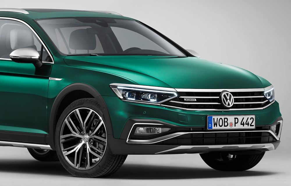 Volkswagen Passat facelift: modificări minore de design și tehnologii moderne de asistență - Poza 2
