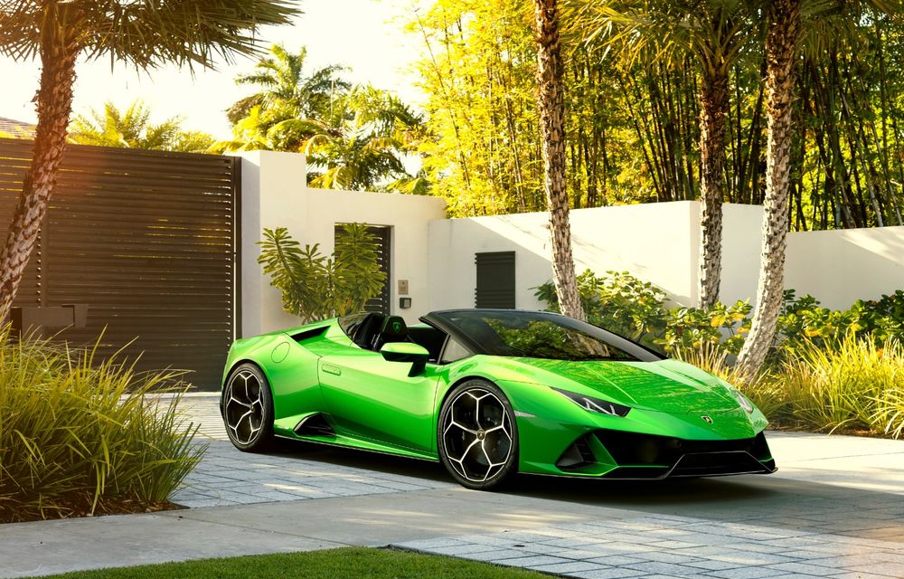 Lamborghini prezintă Huracan Evo Spyder: 640 CP și plafon retractabil care poate fi operat până la 50 km/h - Poza 2