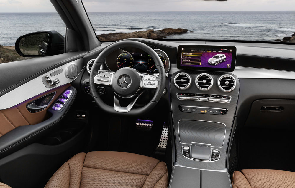 Mercedes-Benz GLC facelift: SUV-ul premium primește motoare noi de până la 258 de cai putere și sistem de infotainment MBUX - Poza 2