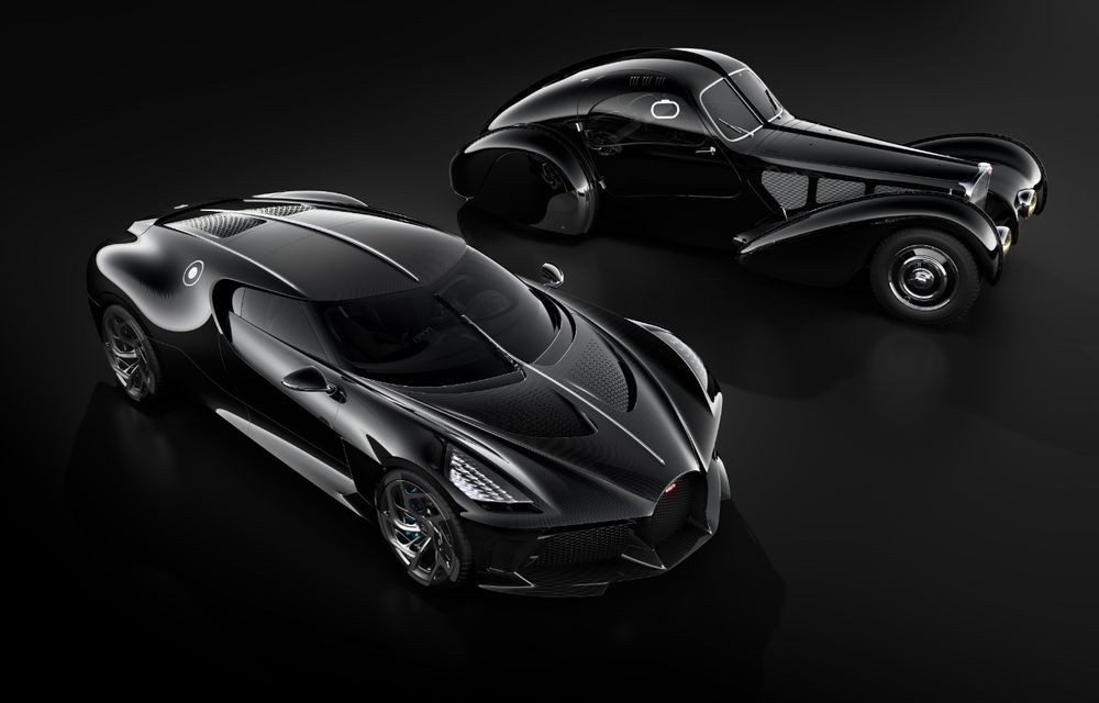 Bugatti prezintă unicatul La Voiture Noire: cea mai scumpă mașină nouă vândută în istorie - Poza 2