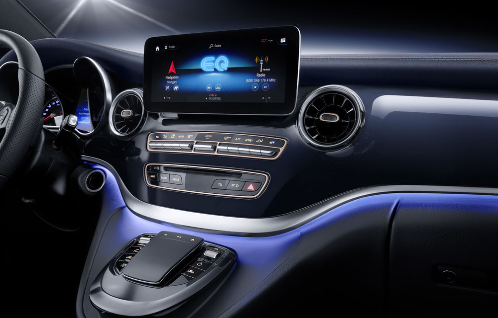 Mercedes-Benz EQV: versiunea electrică de pre-serie a Clasei V are autonomie de 400 de kilometri - Poza 2