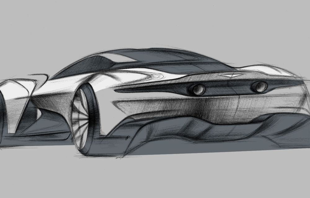 Aston Martin prezintă conceptul Vanquish Vision: supercarul cu motor central va intra în producție în 2022 - Poza 2