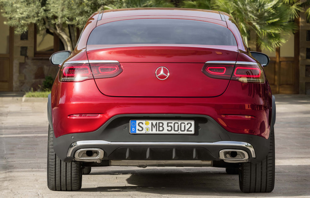 Mercedes-Benz GLC Coupe facelift: SUV-ul premium primește modificări estetice minore și o gamă nouă de motoare - Poza 2