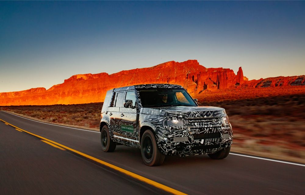 Land Rover a publicat imagini noi din timpul testelor cu viitorul Defender: prototipurile au parcurs 1.2 milioane de kilometri în condiții extreme - Poza 2
