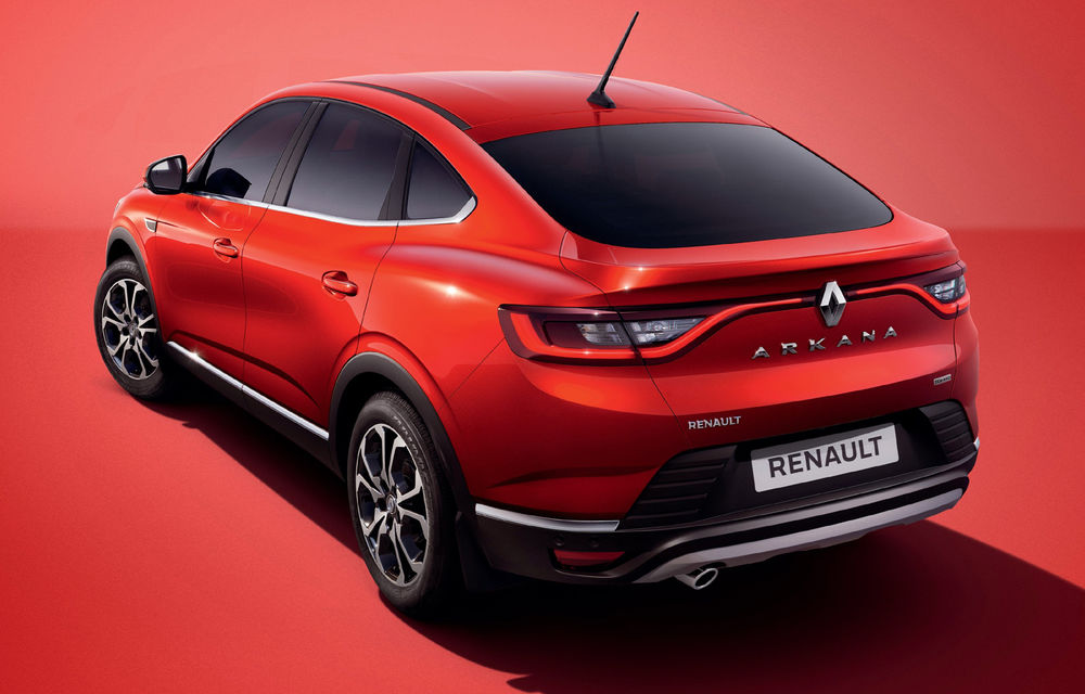 Renault Arkana va fi disponibil în Europa din 2021: SUV-ul coupe dezvoltat pentru Rusia va primi versiune RS Line și îmbunătățiri la interior - Poza 2