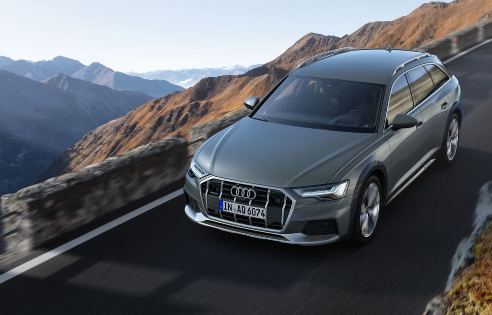 Audi prezintă noul A6 Allroad: protecții suplimentare pentru caroserie, o gardă la sol mai generoasă și motoare diesel de până la 349 CP - Poza 2
