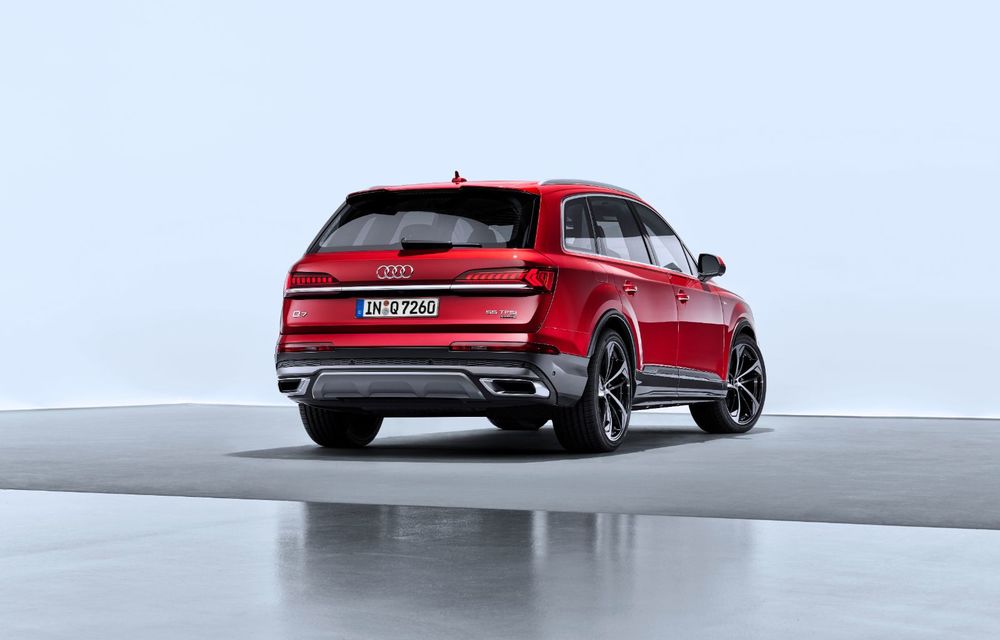 Audi Q7 facelift, poze și detalii oficiale: interior nou, direcție integrală și motorizări îmbunătățite - Poza 2