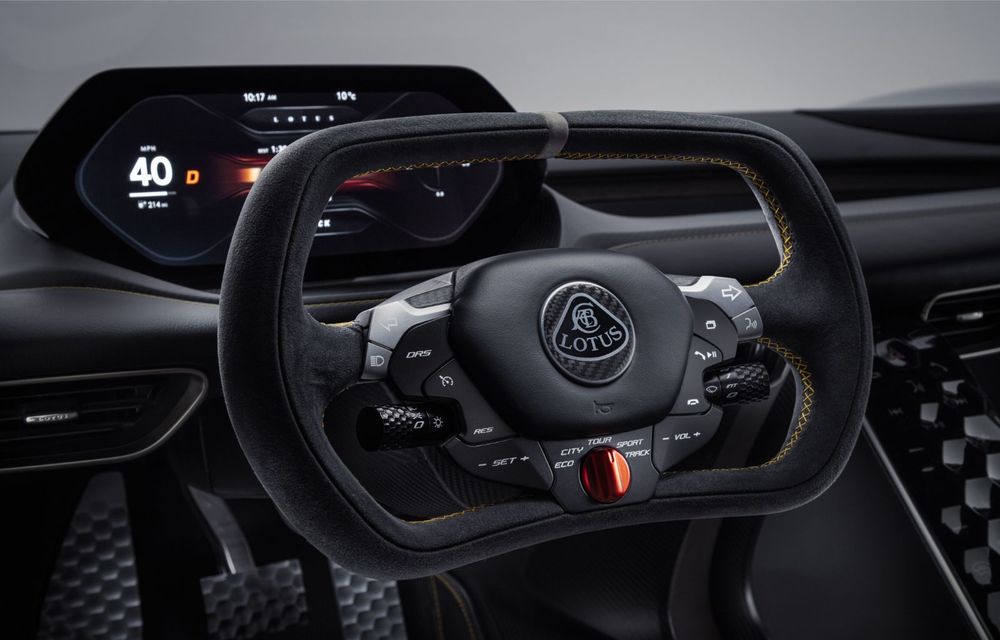 Lotus a prezentat noul Evija: primul hypercar electric al companiei va oferi 2.000 CP și va accelera de la 0 la 100 km/h în mai puțin de 3 secunde - Poza 2