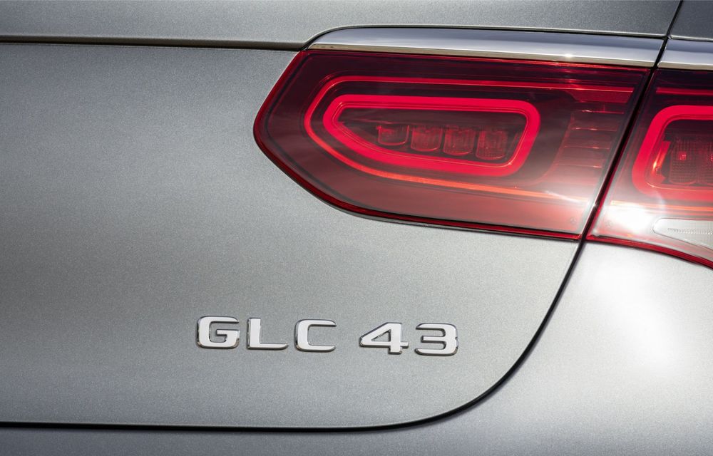 Mercedes-AMG GLC 43 4Matic facelift și AMG GLC 43 4Matic Coupe facelift au fost prezentate oficial: motor V6 de 3.0 litri cu 390 CP - Poza 2