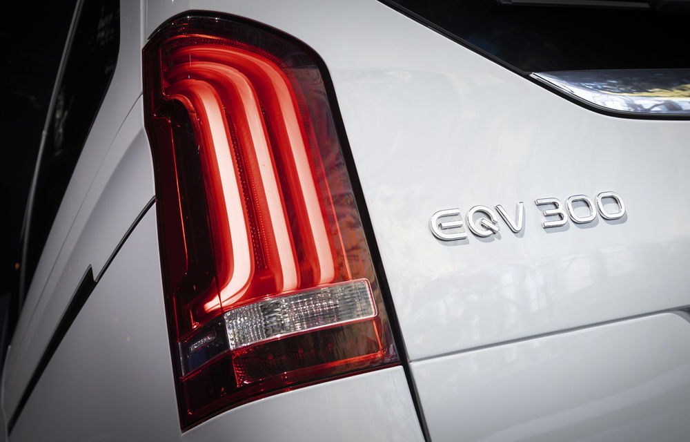 Monovolumul electric Mercedes-Benz EQV, prezentat în versiune de serie: peste 200 cai putere și autonomie de peste 400 de kilometri - Poza 2