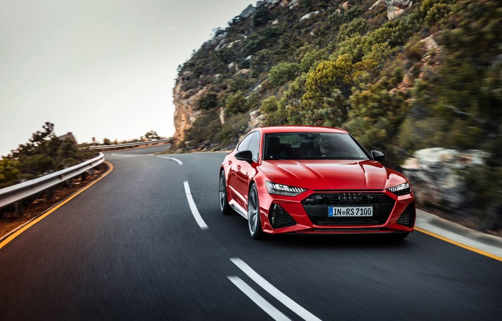 Audi a dezvăluit noul RS7 Sportback: sistem mild-hybrid la 48V, 600 CP și 0-100 km/h în 3.6 secunde - Poza 2