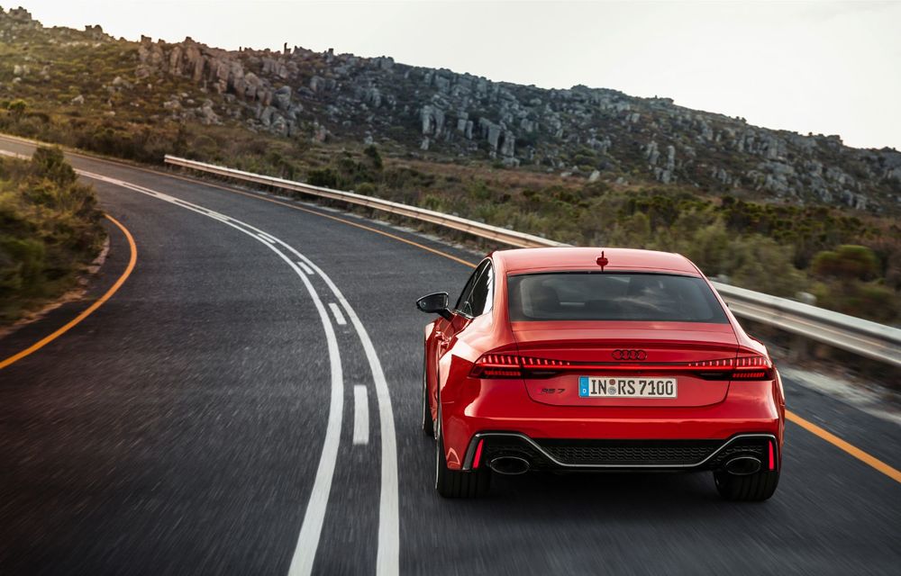 Audi a dezvăluit noul RS7 Sportback: sistem mild-hybrid la 48V, 600 CP și 0-100 km/h în 3.6 secunde - Poza 2