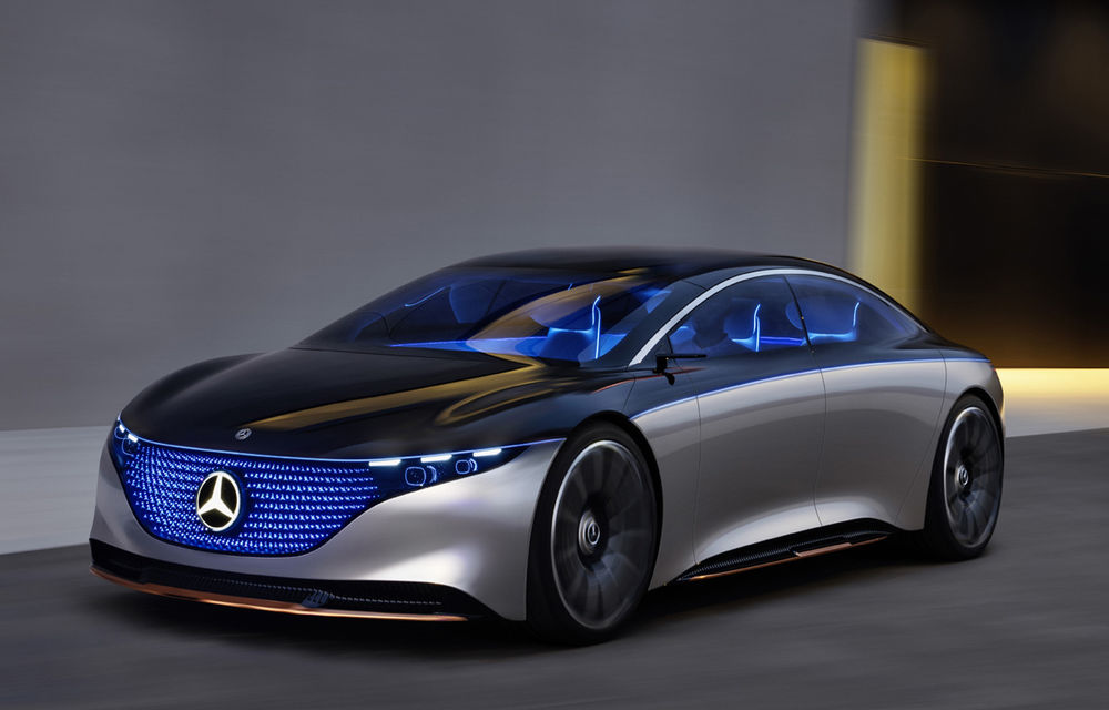 Mercedes-Benz Vision EQS: conceptul viitoarei generații Clasa S este electric și are autonomie de 700 de kilometri - Poza 2