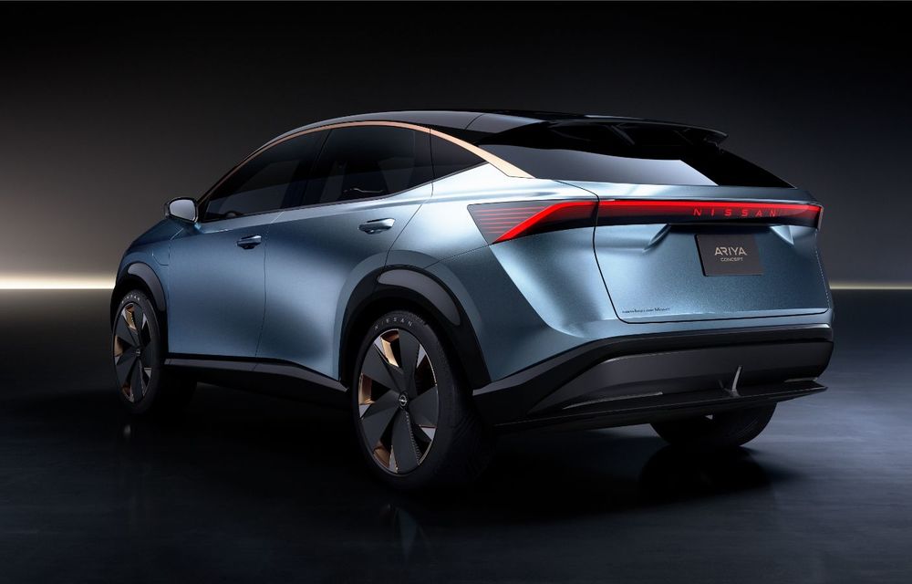 Nissan prezintă conceptul electric Ariya: două motoare electrice și o nouă direcție de design pentru “era condusului autonom” - Poza 2