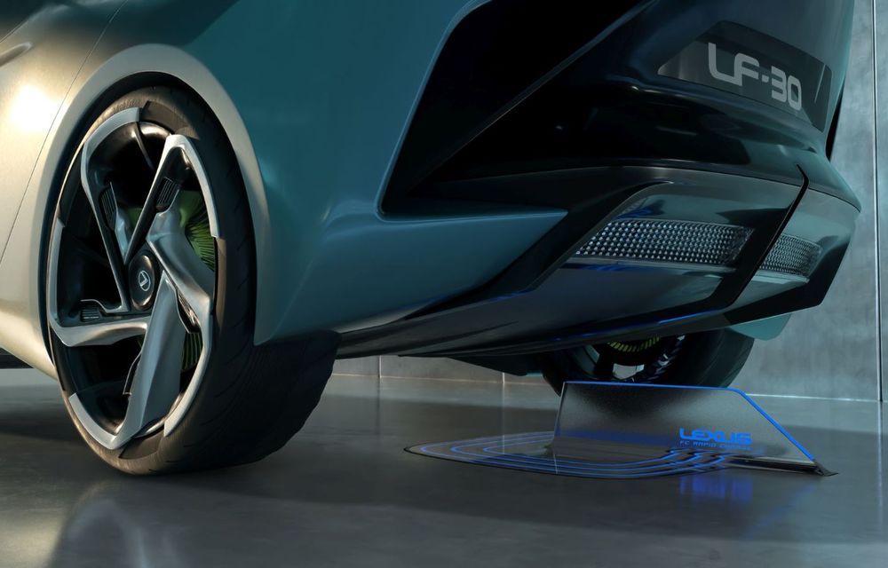 Conceptul LF-30 anunță primul model electric în gama Lexus: autonomie de până la 500 de kilometri și 4 motoare electrice ce dezvoltă un total de 540 CP - Poza 2