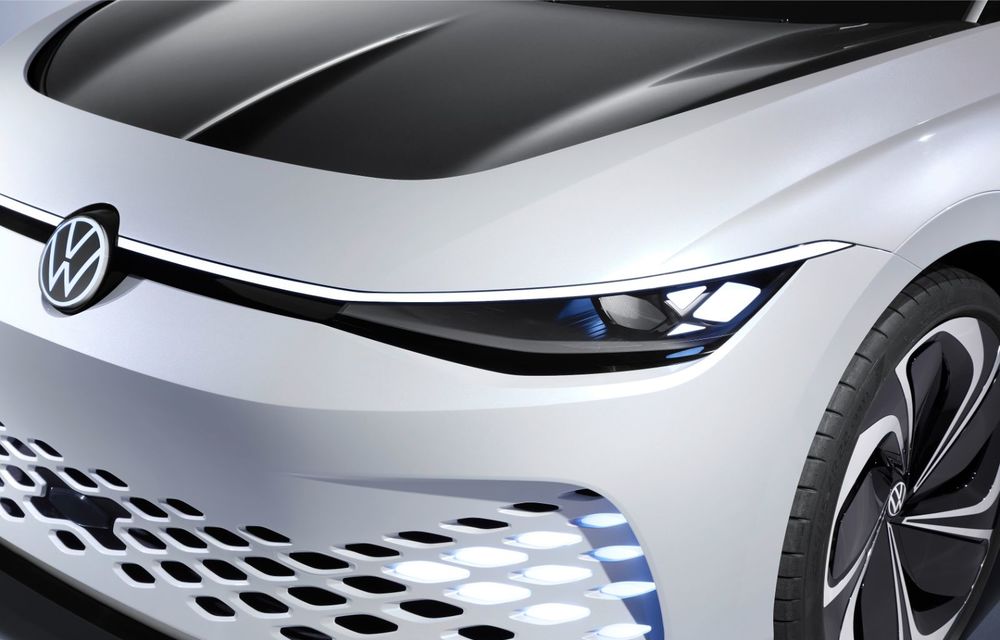 Volkswagen dezvăluie ID Space Vizzion: conceptul electric are 360 de cai putere, autonomie de 560 kilometri și va primi versiune de serie în 2021 - Poza 2