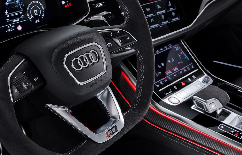 Audi a prezentat noul RS Q8: cel mai rapid SUV de serie de la Nurburgring are 600 CP și accelerează de la 0 la 100 km/h în 3.8 secunde - Poza 2