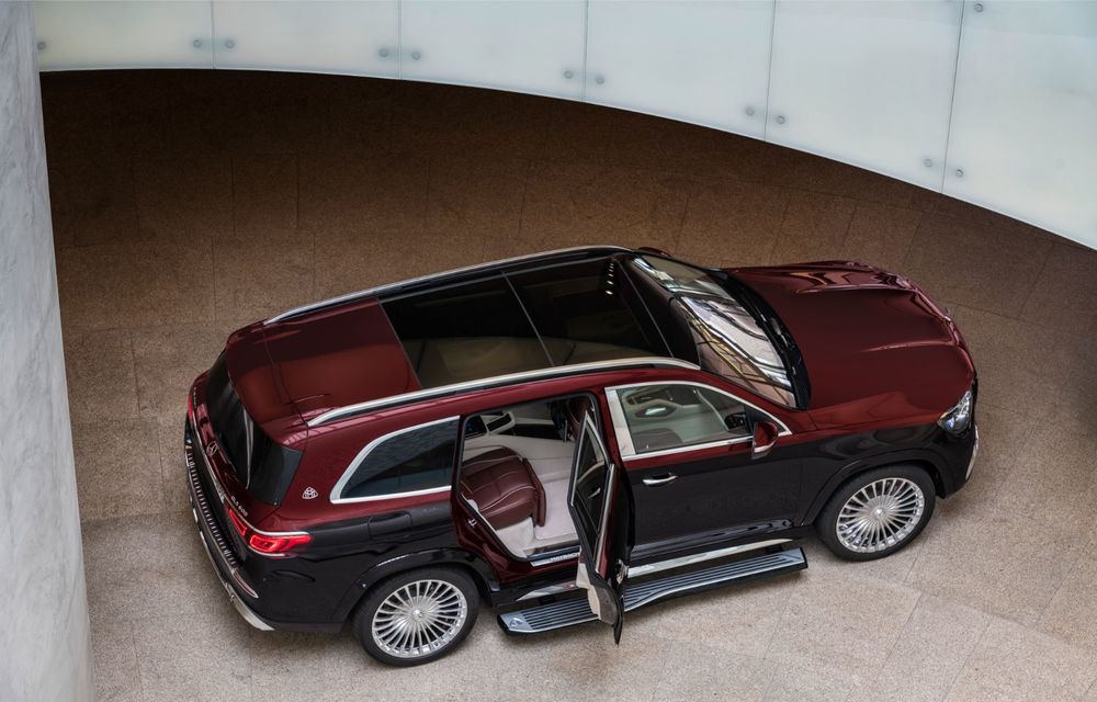 Rival pentru Bentley Bentayga și Rolls-Royce Cullinan: Mercedes-Maybach GLS are versiune cu patru locuri și motor V8 de 558 CP - Poza 2