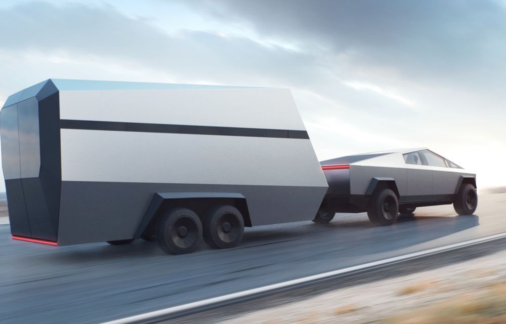 Tesla prezintă Cybertruck: pick-up electric cu capacitate de încărcare de 1.6 tone, autonomie de până la 800 de kilometri și tracțiune integrală - Poza 2