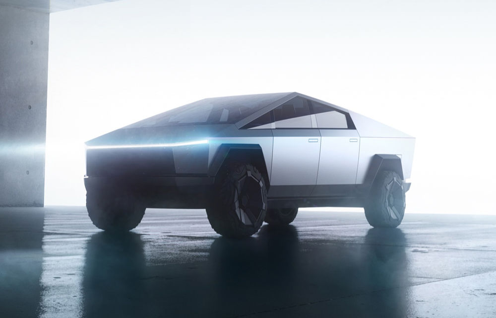 Tesla prezintă Cybertruck: pick-up electric cu capacitate de încărcare de 1.6 tone, autonomie de până la 800 de kilometri și tracțiune integrală - Poza 2