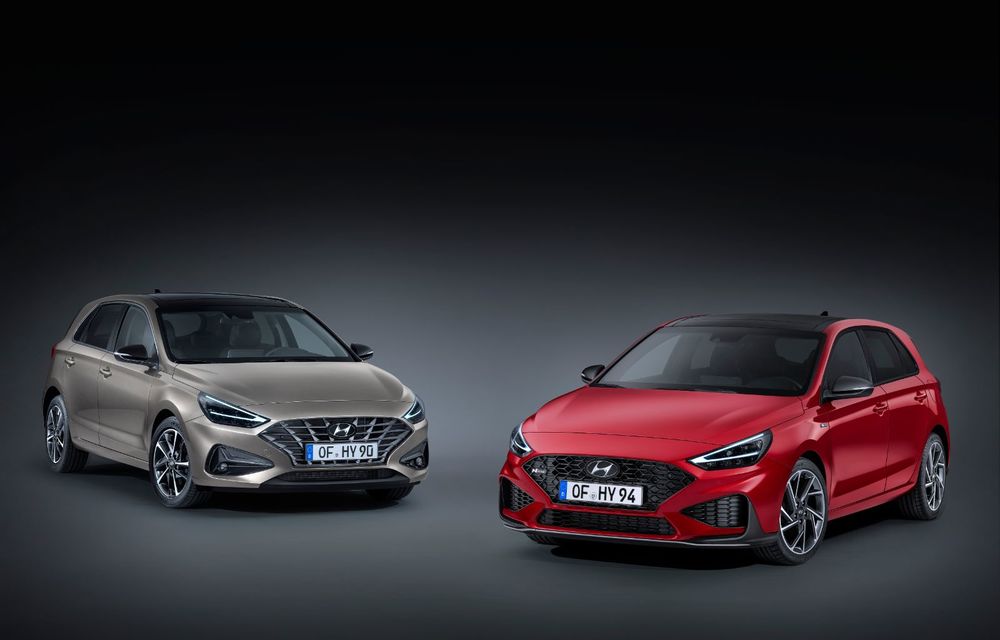 Hyundai a prezentat i30 facelift: modificări estetice, pachet extins de sisteme de siguranță și motorizări mild-hybrid - Poza 2