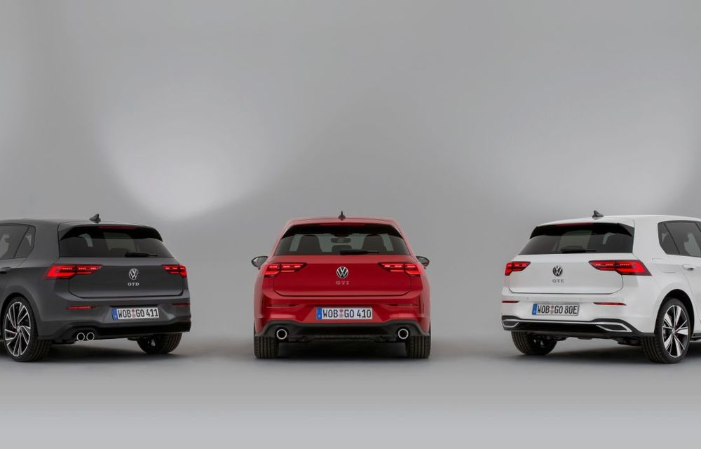 Volkswagen a prezentat noile Golf GTI, GTD și GTE: motoare cu puteri de până la 245 de cai și accesorii speciale pentru exterior și interior - Poza 2