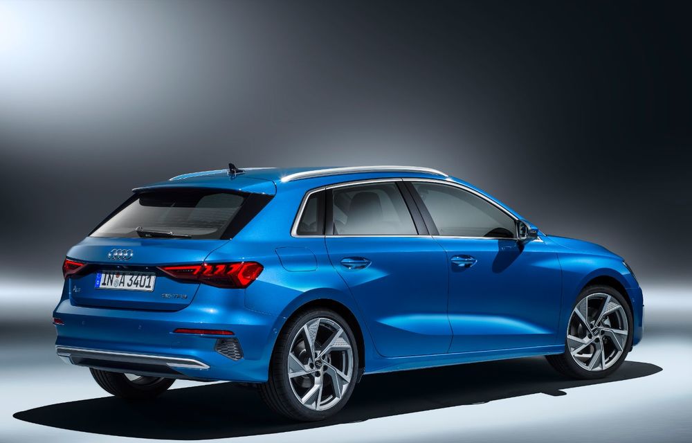 Prețuri pentru noua generație Audi A3 Sportback: start de la aproape 28.100 de euro - Poza 2