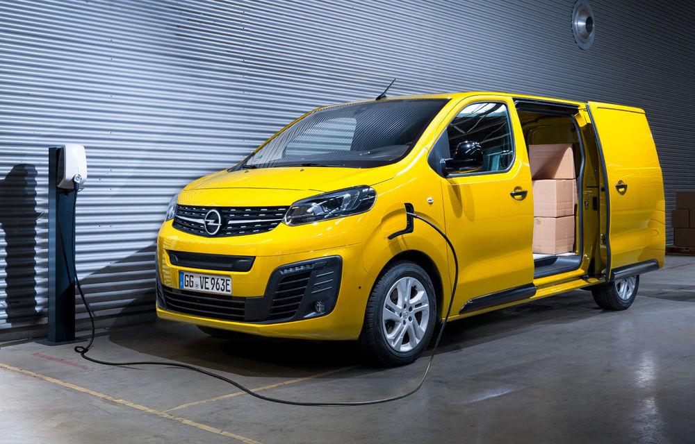 Opel a prezentat versiunea electrică a utilitarei Vivaro: 136 de cai putere și autonomie de până la 330 de kilometri - Poza 2