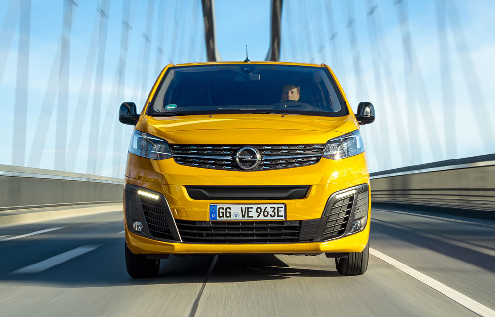 Opel a prezentat versiunea electrică a utilitarei Vivaro: 136 de cai putere și autonomie de până la 330 de kilometri - Poza 2