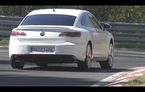 VIDEO: Viitorul Volkswagen Arteon R, spionat pe Nurburgring: modelul constructorului german ar ...
