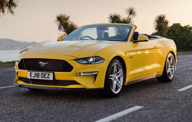 Ford Mustang Convertible facelift