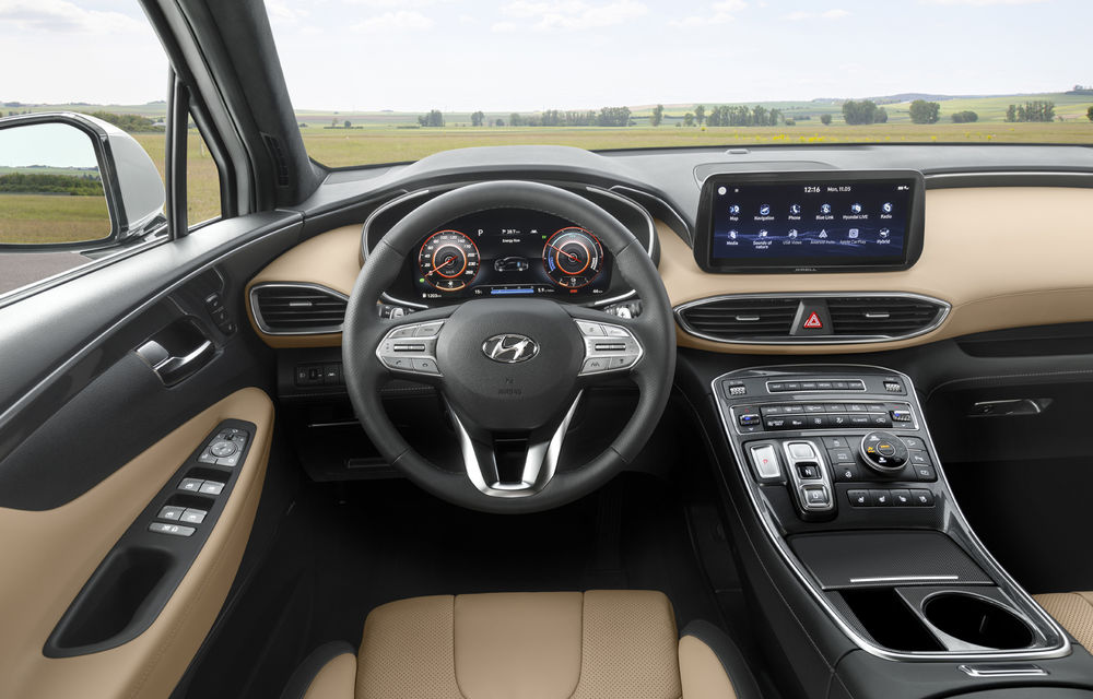 Primele imagini cu Hyundai Santa Fe facelift: design îmbunătățit, platformă nouă și versiune plug-in hybrid - Poza 2
