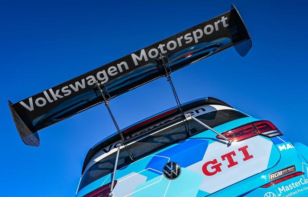 Volkswagen a prezentat noul Golf 8 GTI GTC: modelul de circuit va fi utilizat în seria Global Touring Cars din Africa de Sud - Poza 2