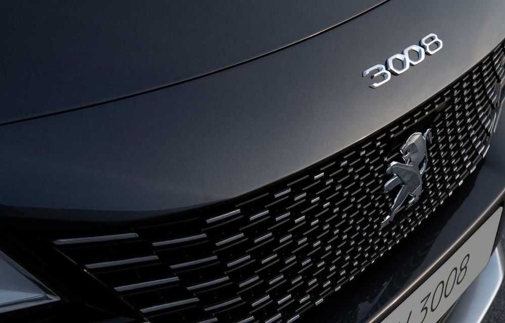 Peugeot a prezentat 3008 facelift: noutăți de design, sisteme de asistență îmbunătățite și versiuni plug-in hybrid cu până la 300 CP - Poza 6