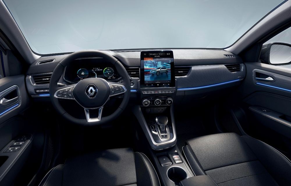 Renault Arkana ajunge în Europa în 2021: SUV-ul coupe va avea versiune hibridă de 140 CP, două variante micro-hibrid și echipare RS Line - Poza 5