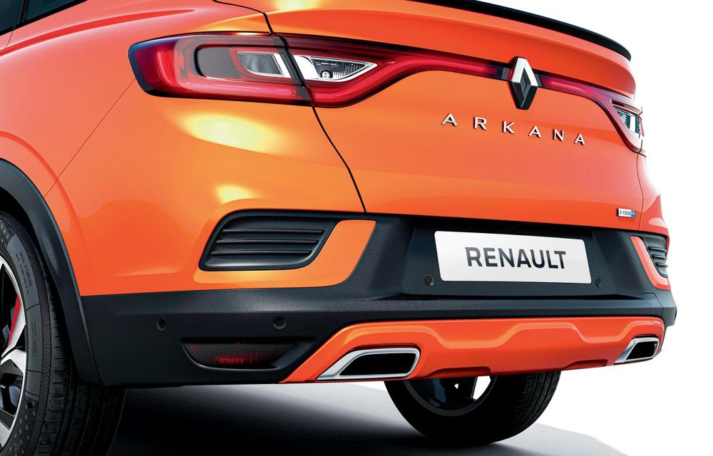 Renault Arkana ajunge în Europa în 2021: SUV-ul coupe va avea versiune hibridă de 140 CP, două variante micro-hibrid și echipare RS Line - Poza 5
