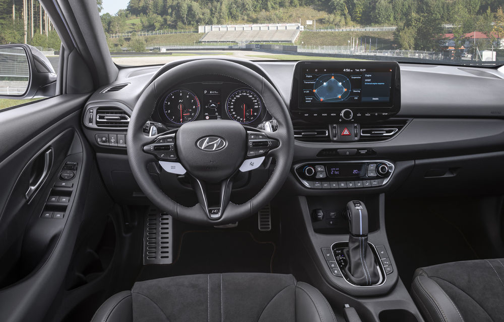 Hyundai a prezentat i30 N facelift: versiunea de performanță are până la 280 de cai putere și primește în premieră transmisie automată - Poza 4