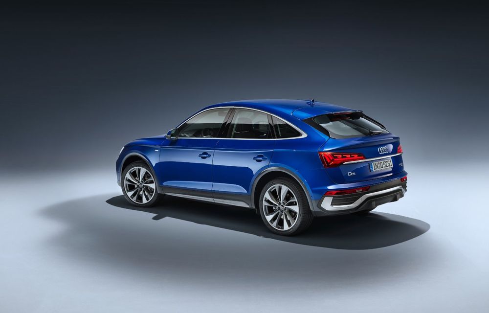 Audi a prezentat Q5 Sportback: SUV-ul coupe va avea versiuni plug-in hybrid și variantă SQ5 cu 347 CP - Poza 4