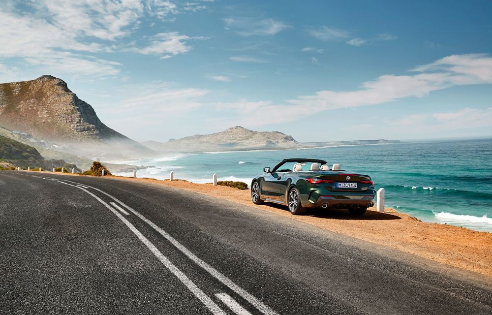 BMW a prezentat noul Seria 4 Convertible: plafon soft-top și versiune de top cu 374 de cai putere - Poza 6
