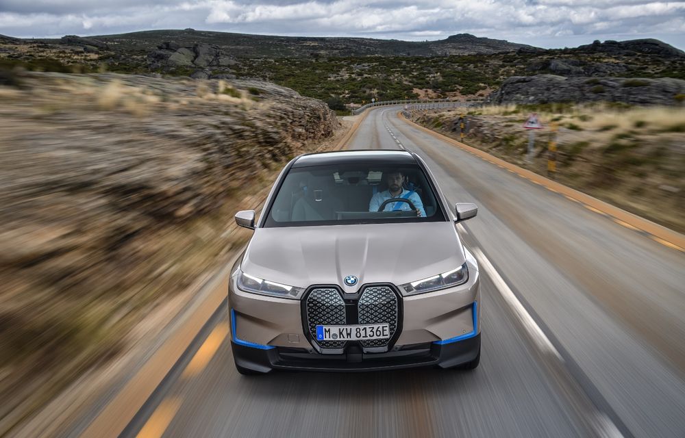 BMW iX este SUV-ul electric derivat din conceptul futurist iNext: peste 500 CP și autonomie mai mare de 600 de kilometri - Poza 6