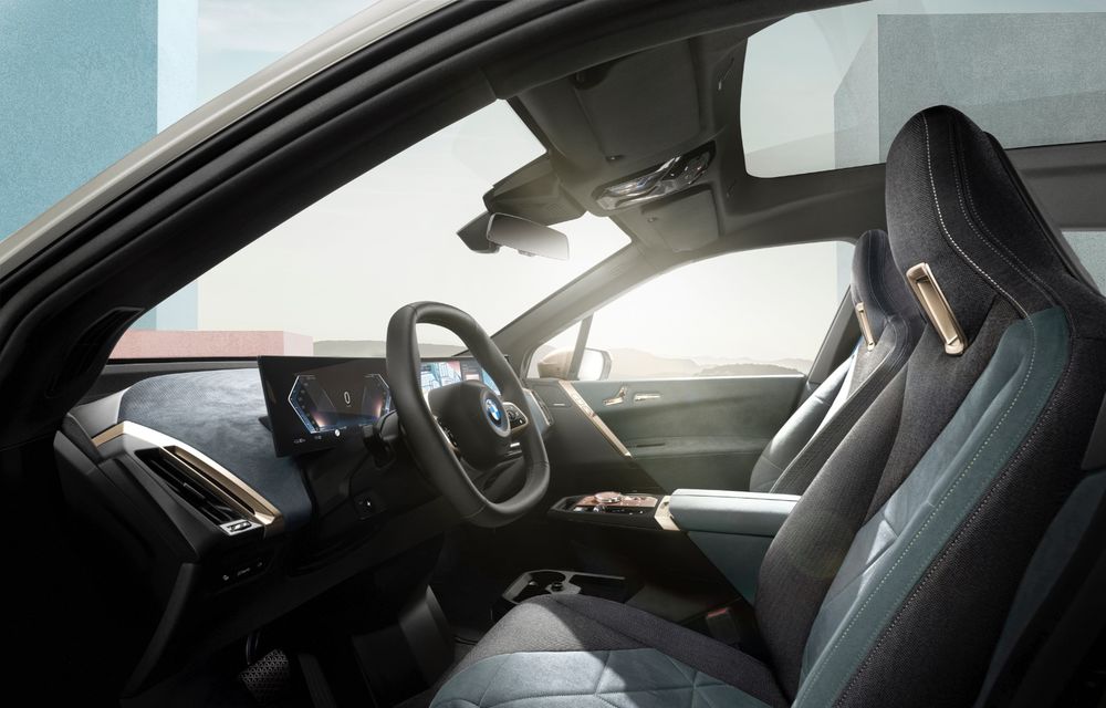 BMW iX este SUV-ul electric derivat din conceptul futurist iNext: peste 500 CP și autonomie mai mare de 600 de kilometri - Poza 6