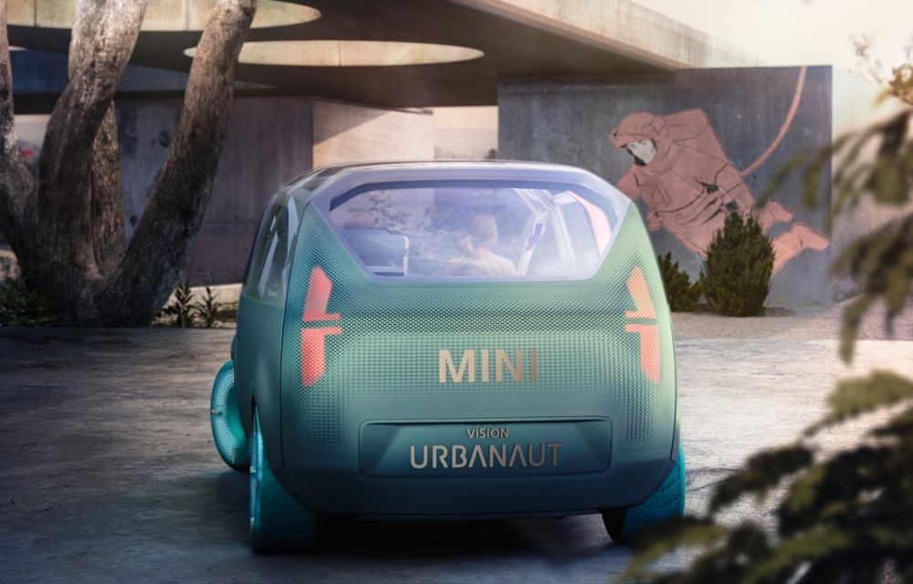 Mini a prezentat Vision Urbanaut: studiul de design anticipează tehnologiile și interiorul mașinilor autonome ale constructorului britanic - Poza 6